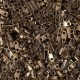Abalorios Miyuki quarter tila 5x1.2mm - Metallic dark bronze QTL-457